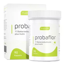 NUPURE probaflor probiotiká pre črevnú rehabilitáciu Kps, 90 ks