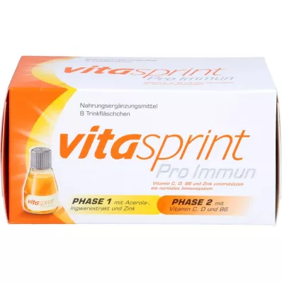 VITASPRINT Fľaše na pitie Pro Immune, 8 ks