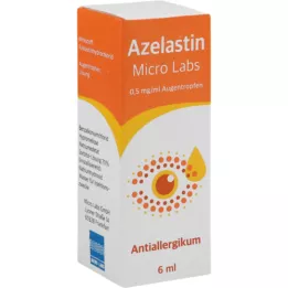 AZELASTIN Micro Labs 0,5 mg/ml očné kvapky, 6 ml