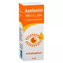 AZELASTIN Micro Labs 0,5 mg/ml očné kvapky, 6 ml