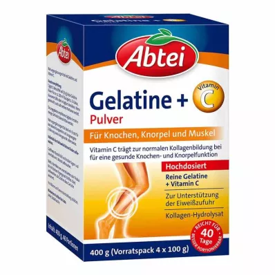 ABTEI Želatína plus vitamín C v prášku, 400 g