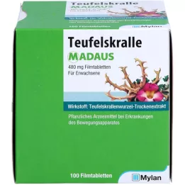 TEUFELSKRALLE MADAUS Filmom obalené tablety, 100 ks