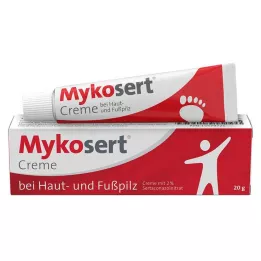 MYKOSERT Krém na kožu a atletické nohy, 20 g