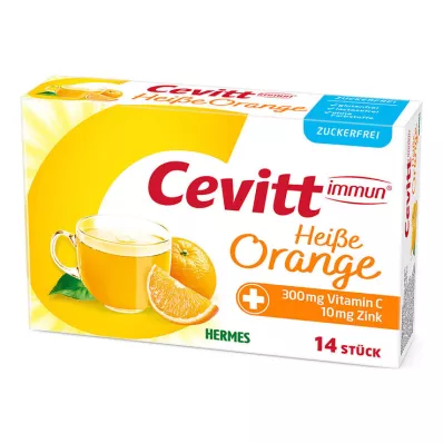 Cevitt immun hot orange granule bez cukru, 14 ks Cevitt immun hot orange granule bez cukru, 14 ks