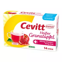 Cevitt immun granule horké granátové jablko bez cukru, 14 ks