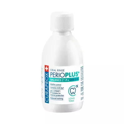 Curaprox Perio Plus + Balance ústna voda, 200 ml