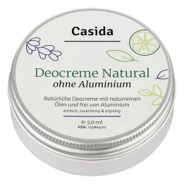 DEO CREME bez hliníka prírodný, 50 ml