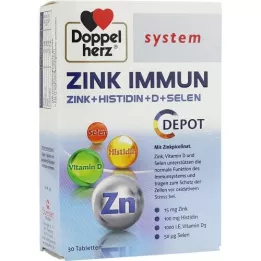 DOPPELHERZ Zinc Immune Depot System Tablets, 30 kapsúl