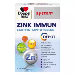 DOPPELHERZ Zinc Immune Depot System Tablets, 30 kapsúl