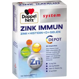 DOPPELHERZ Zinc Immune Depot system Tablets, 100 kapsúl
