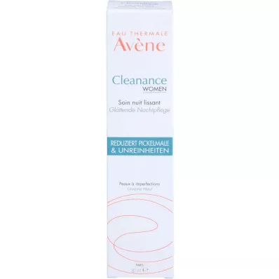 AVENE Cleanance WOMEN vyhladzujúci nočný krém, 30 ml