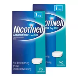 NICOTINELL Pastilky 1 mg mäta, 2X96 ks