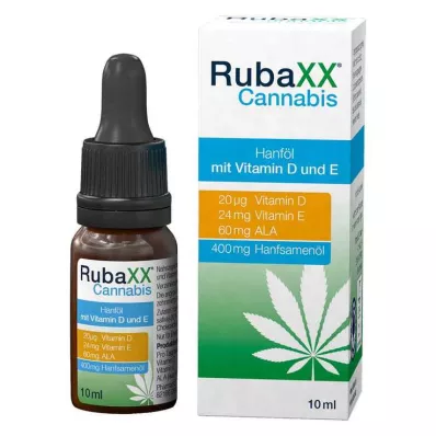 RUBAXX Konopné kvapky na orálne použitie, 10 ml