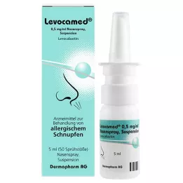 LEVOCAMED 0,5 mg/ml suspenzia do nosa, 5 ml
