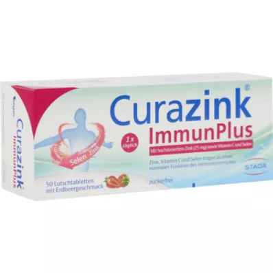 CURAZINK Pastilky ImmunPlus, 50 ks