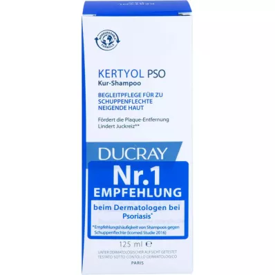 DUCRAY KERTYOL PSO Šampónová kúra, 125 ml