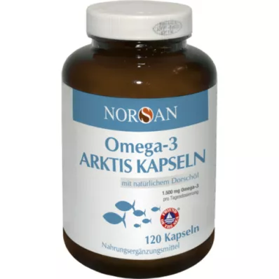 NORSAN Omega-3 Arctic Capsules, 120 kapsúl