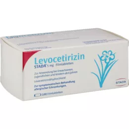 LEVOCETIRIZIN STADA 5 mg filmom obalené tablety, 100 ks