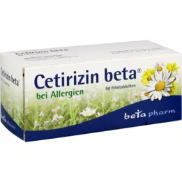 CETIRIZIN beta filmom obalené tablety, 90 ks