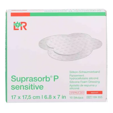 Suprasorb P sensitive PU-penový krém bor.17x17,5, 10 ks Suprasorb P sensitive PU-penový krém bor.17x17,5, 10 ks