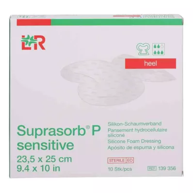 Suprasorb P sensitive PU-penová päta bór.23,5x25, 10 ks Suprasorb P sensitive PU-penová päta bór.23,5x25, 10 ks