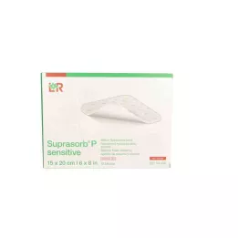 Suprasorb P sensitive PU-pena bez bóru 15x20cm, 10 ks