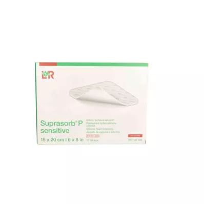 Suprasorb P sensitive PU-pena bez bóru 15x20cm, 10 ks