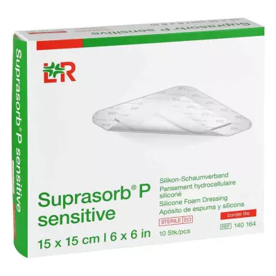 Suprasorb P sensitive PU-Schaumv.bor.lite 15x15cm, 10 ks Suprasorb P sensitive PU-Schaumv.bor.lite 15x15cm, 10 ks