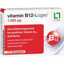 VITAMIN B12-LOGES 1 000 μg kapsúl, 60 ks