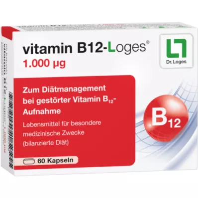 VITAMIN B12-LOGES 1 000 μg kapsúl, 60 ks