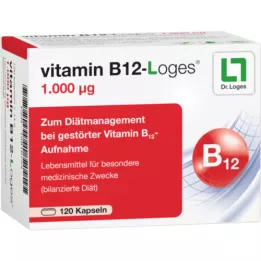 VITAMIN B12-LOGES 1 000 μg kapsúl, 120 kapsúl