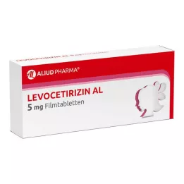 LEVOCETIRIZIN AL 5 mg filmom obalené tablety, 100 ks