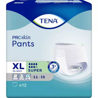 TENA PANTS super XL Jednorazové nohavice, 12 ks