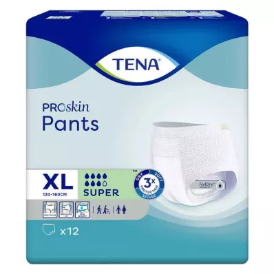 TENA PANTS super XL Jednorazové nohavice, 12 ks