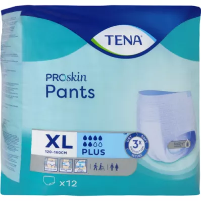 TENA PANTS plus XL Jednorazové nohavice, 12 ks