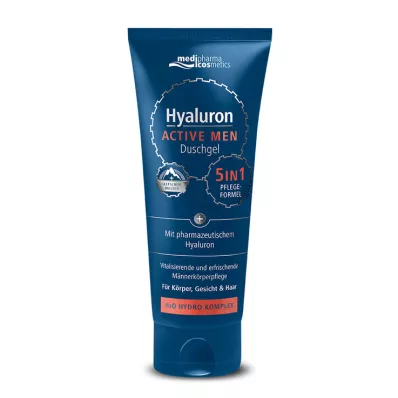 HYALURON ACTIVE MEN Sprchový gél, 200 ml
