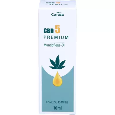 CBD CANEA 5% prémiový konopný olej, 10 ml