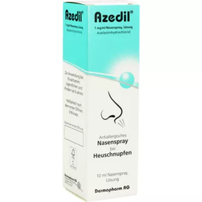 AZEDIL 1 mg/ml roztok nosového spreja, 10 ml