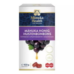 Manuka Health MGO 400+ pastilky s príchuťou čiernych ríbezlí, 100 g