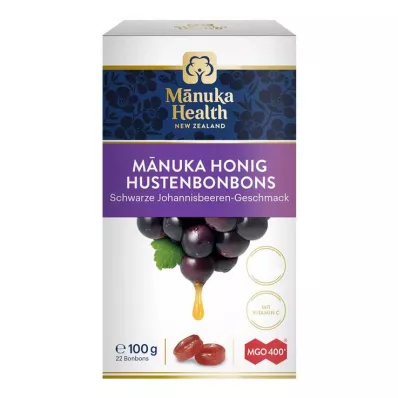 Manuka Health MGO 400+ pastilky s príchuťou čiernych ríbezlí, 100 g Manuka Health MGO 400+ pastilky s príchuťou čiernych ríbezlí, 100 g
