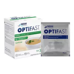 OPTIFAST Polievkový zeleninový prášok, 8X55 g