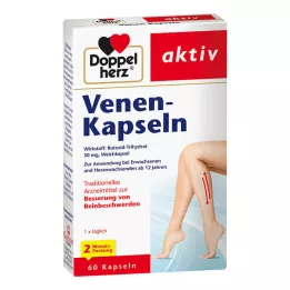 DOPPELHERZ Žilové kapsule, 60 ks