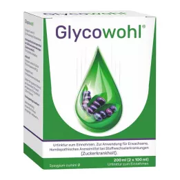 GLYCOWOHL Perorálne kvapky, 2x100 ml