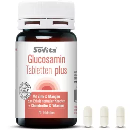 SOVITA Glukosamínové tablety plus, 75 ks