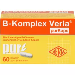 B-KOMPLEX Verla purKaps, 60 kapsúl