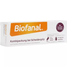 BIOFANAL Kombinované balenie na vaginálnu mykózu Vagtab + masť, 1 P