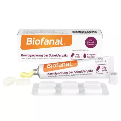 Kombinované balenie Biofanal® na vaginálnu aftu, 1 ks