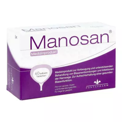 MANOSAN Tablety, 60 ks