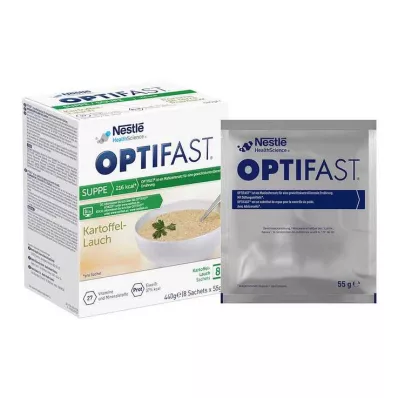 Optifast domáca polievka zemiakovo-pórový prášok, 8x55 g Optifast domáca polievka zemiakovo-pórový prášok, 8x55 g
