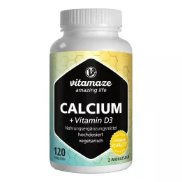 CALCIUM D3 600 mg/400 I.U. vegetariánske tablety, 120 ks
